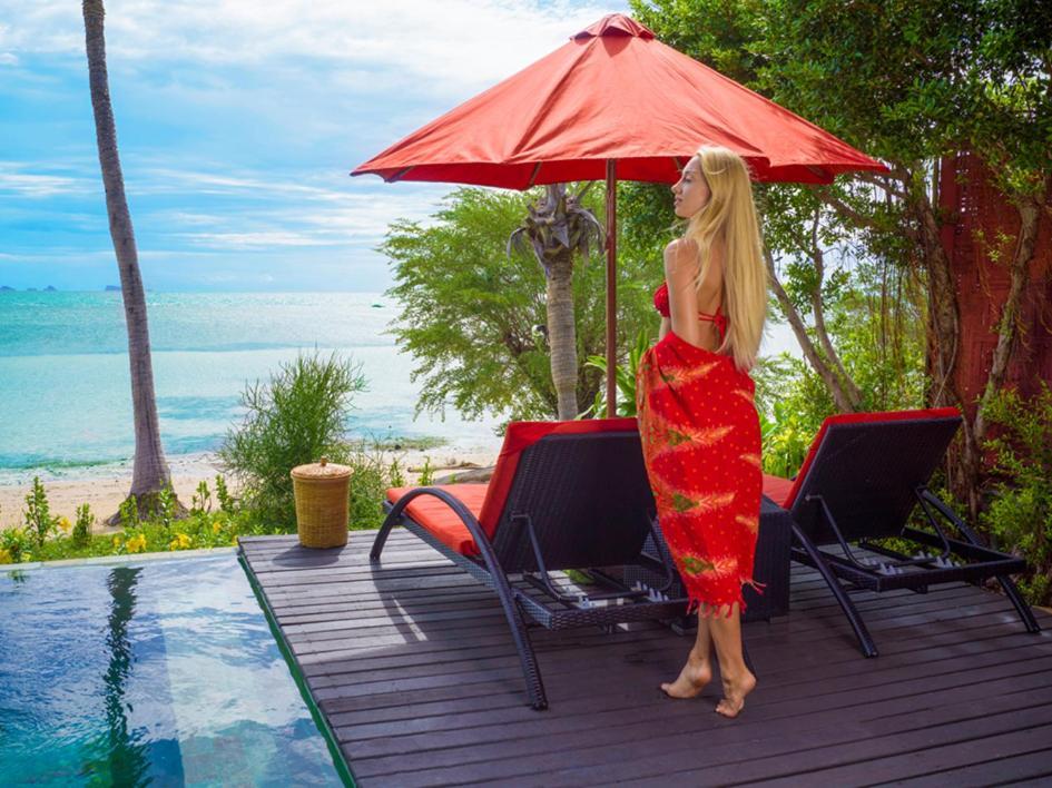 Kupu Kupu Phangan Beach Villas&Spa by L'Occitane - SHA Plus Ko Pha Ngan Bagian luar foto